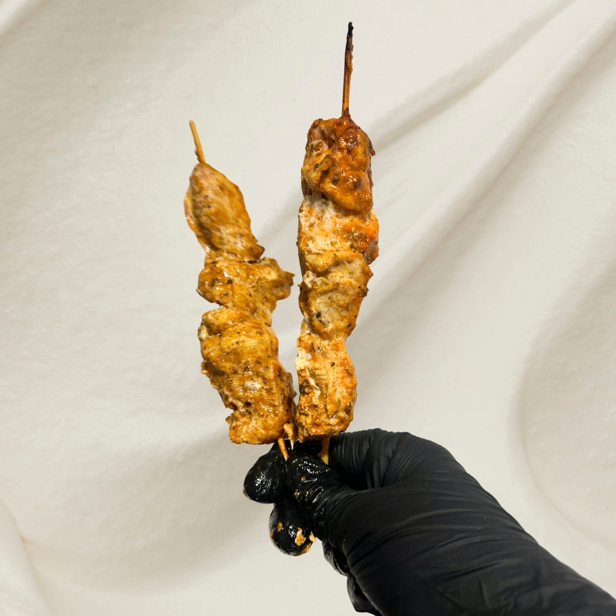 Boulgour et brochettes de poulet