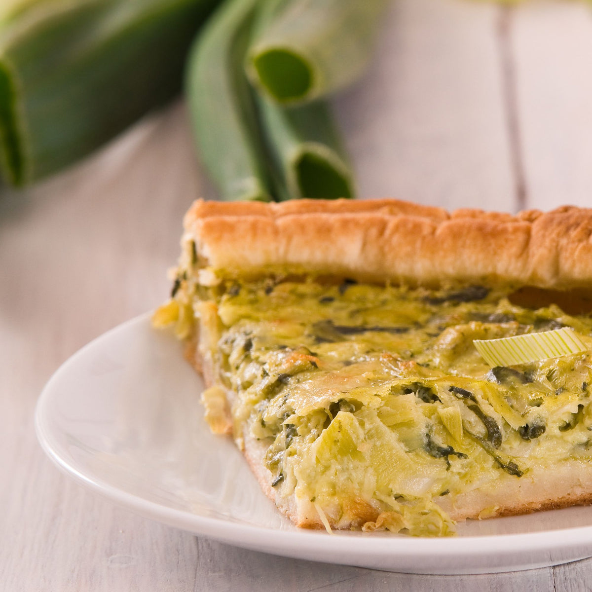 Quiche poireaux & emmental individuelle
