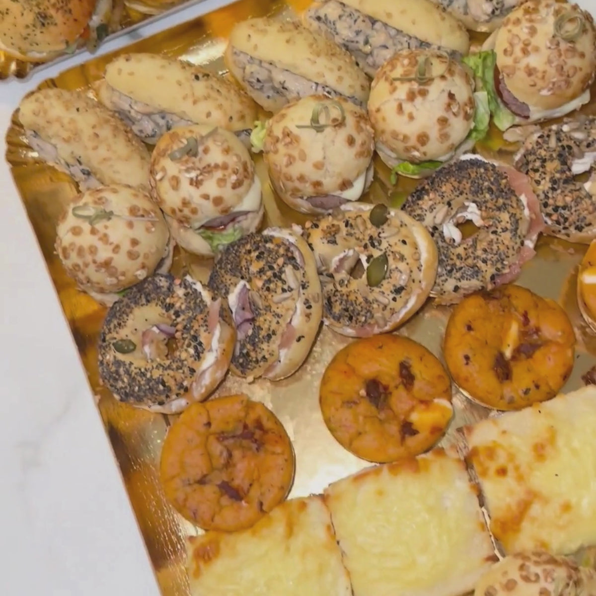 Plateau de 30 mignardises salées